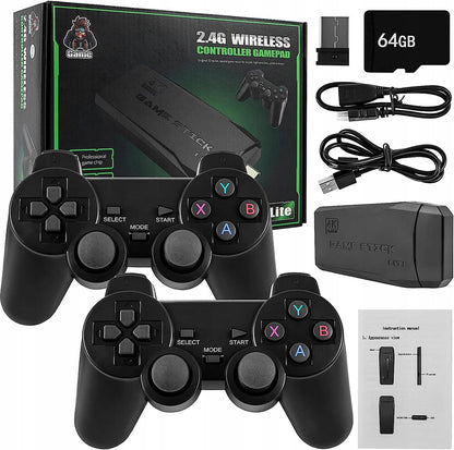 Consola retro Game Stick de RetroBit con 2 controles inalámbricos (foto 1 de 9)