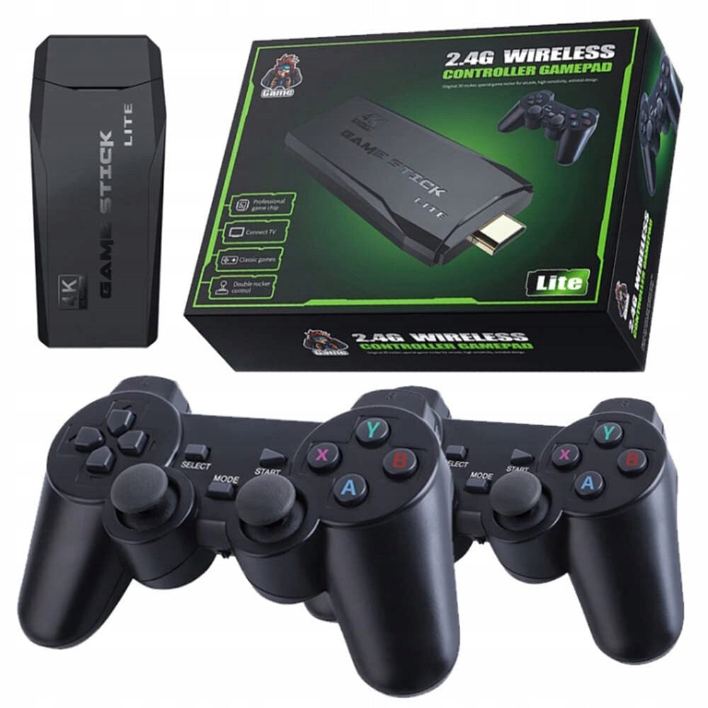 Consola retro Game Stick de RetroBit con 2 controles inalámbricos (foto 6 de 9)