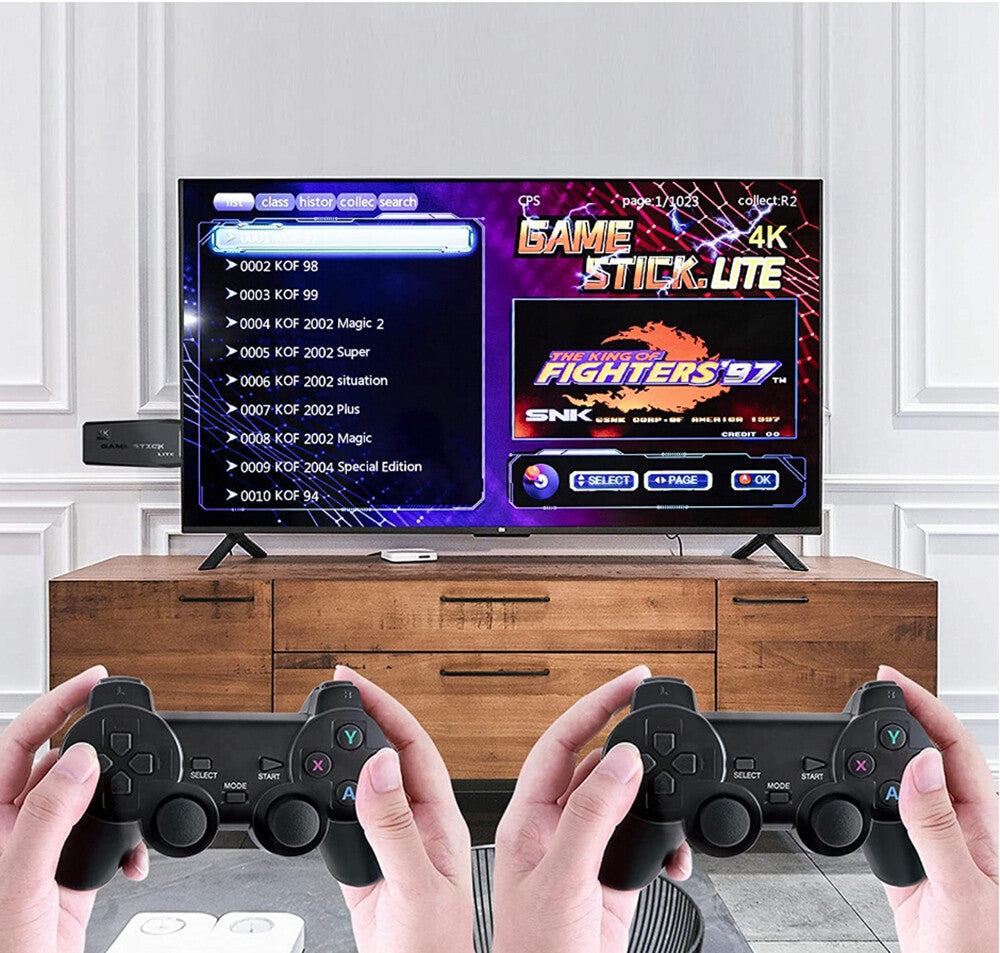 Consola retro Game Stick de RetroBit con 2 controles inalámbricos (foto 7 de 9)